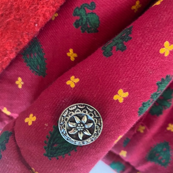 Helen Maas Reversible Nordic Hooded Poncho Cape - Picture 5 of 9